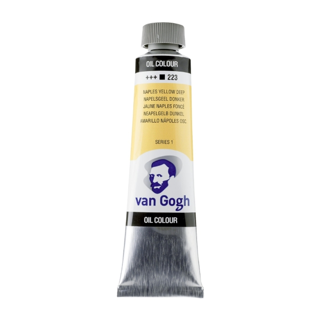 Краска масляная Van Gogh туба 40мл №223 Желтый неаполитанский насыщенный