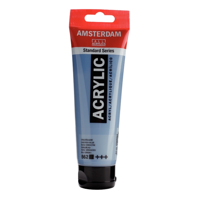 Краска акриловая Amsterdam туба 120мл №562 Серо-голубой