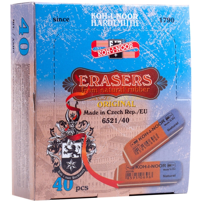 Ластик Koh-I-Noor "Blue Star" 40 скошенный для карандашей и чернил из каучука купить в художественном магазине ArtCraft.Space с доставкой Ластик Koh-I-Noor "Blue Star" 40 скошенный для карандашей и чернил из каучука купить в художественном магазине ArtCraft.Space с доставкой