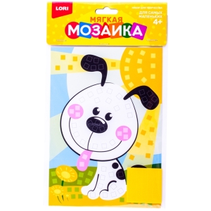 Аппликация из мягкого пластика Lori "Далматинец", 14,8*21см, европодвес Аппликация из мягкого пластика Lori "Далматинец", 14,8*21см, европодвес