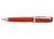 Ручка шариковая KAWECO STUDENT 1.0мм красный корпус с хромированными вставками,