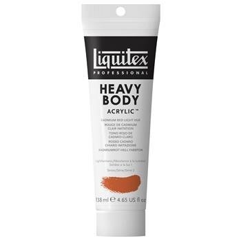Краска акриловая LIQUITEX Heavy Body туба 59мл №510 кадмий красный светлый имит.,