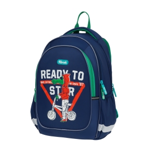 Рюкзак Forst F-Cute "BMX" 37*29*17см, 3 отделения, 2 кармана, эргономичная спинка