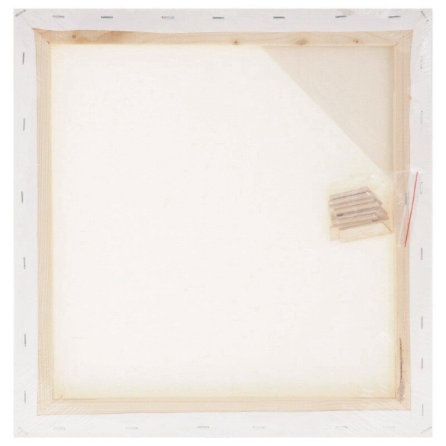 Холст на подрамнике грунтованный Малевичъ 50х50 см / мелкое зерно / 100% хлопок купить в художественном магазине ArtCraft.Space с доставкой по всему миру