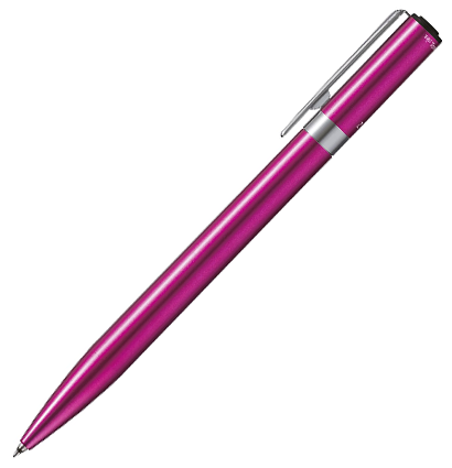 Ручка шариковая автоматическая Tombow ZOOM L105 City черная (корпус розовый, линия 0.7мм)ПОД ЗАКАЗ,