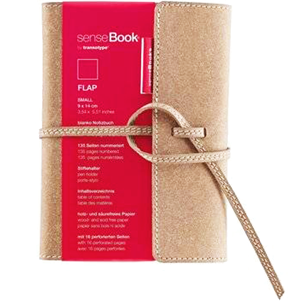 Блокнот SenseBook Flap S с кожаной обложкой клетка А6 / 80 гм купить в магазине ArtCraft.Space с доставкой