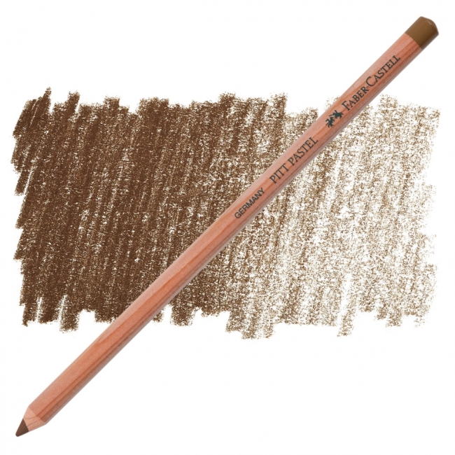 Пастельный карандаш Faber-Castell "Pitt Pastel" цвет 180 натуральная умбра