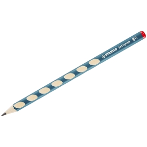 Карандаш ч/г Stabilo "Easy graph" HB, трехгран., с углублением для пальцев, для правшей