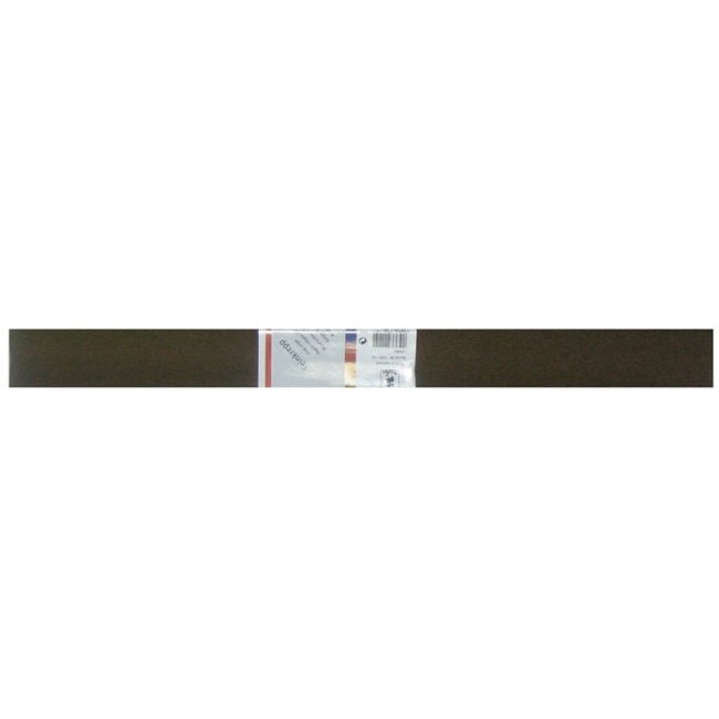Бумага крепированная Werola, 50*250см, 32г/м2, растяжение 55%, темно-коричневая, в рулоне
