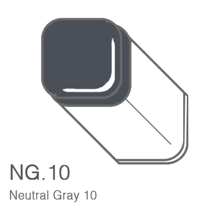 Маркер Copic N10 Neutral Gray 10 / Нейтральный Серый 10 поштучно купить в фирменном магазине ArtCraft.Space (Копик Клаб) с доставкой по РФ и всему миру