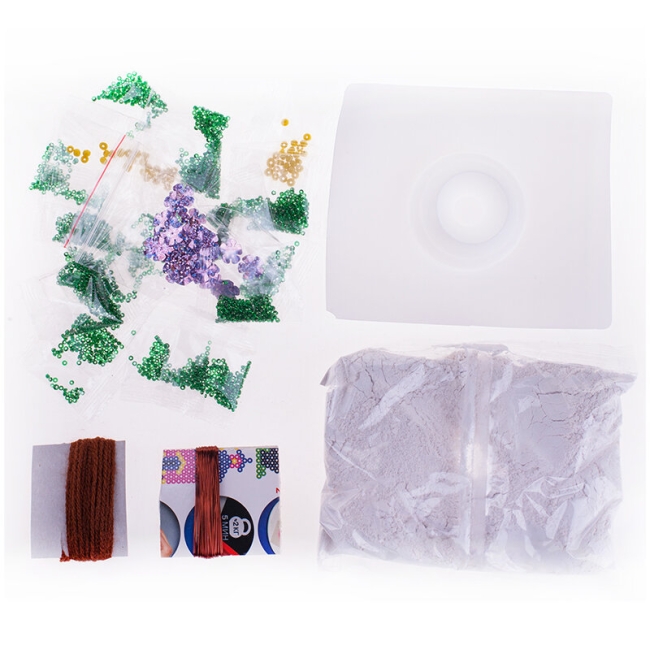 Набор для плетения из бисера и пайеток Дерево счастья "Яблоня в цвету" купить в художественном магазине ArtCraft.Space с доставкой по всему миру