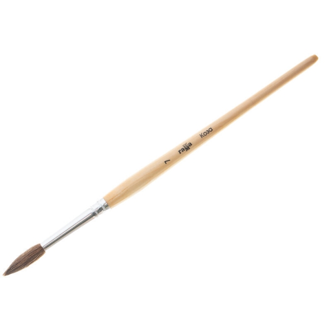 Кисть коза Гамма, круглая №07