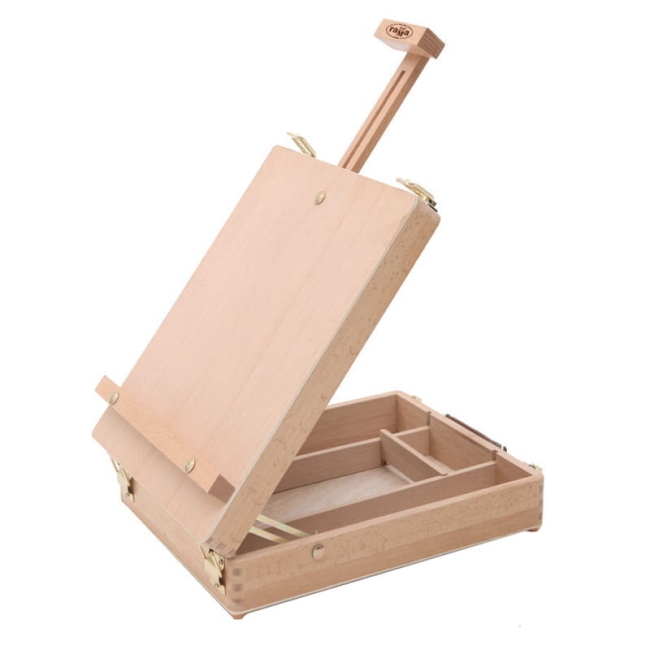 Этюдник настольный 24х32х10 см высота 58 см из бука "Студия" Гамма купить в художественном магазине ArtCraft.Space Этюдник настольный 24х32х10 см высота 58 см из бука "Студия" Гамма купить в художественном магазине ArtCraft.Space