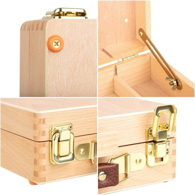 Этюдник настольный Гамма "Студия" 24*32*10 (58)см, бук Этюдник настольный Гамма "Студия" 24*32*10 (58)см, бук