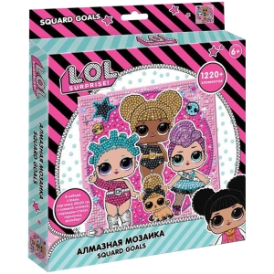 Алмазная мозаика LOL surprise "Squard Goals", 20*20см