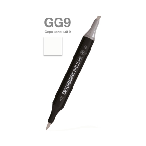 Маркер SKETCHMARKER Brush двухсторонний на спирт.основе цв.GG9 Серо зеленый 9 Маркер SKETCHMARKER Brush двухсторонний на спирт.основе цв.GG9 Серо зеленый 9