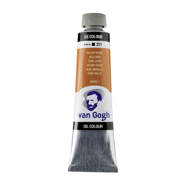 Краска масляная Van Gogh туба 40мл №227 Охра жёлтая
