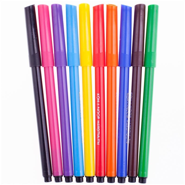 Фломастеры смываемые Koh-I-Noor Утята набор 10 цветов купить в магазине маркеров ArtCraft.Space Фломастеры смываемые Koh-I-Noor Утята набор 10 цветов купить в магазине маркеров ArtCraft.Space