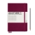 Блокнот Leuchtturm1917 Classic A5 (14.5x21см.) 80г/м2 - 251 стр. в линейку, твердая обложка, цвет: Красный Портвейн