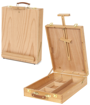 Этюдник настольный Гамма "Студия", 45*33*13,5(88)см, бук Этюдник настольный Гамма "Студия", 45*33*13,5(88)см, бук