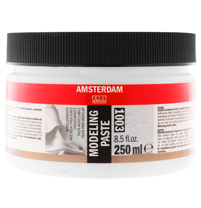 Паста для моделирования акрила Amsterdam Modeling Paste 1003 в банке 250 мл купить в художественном магазине ArtCraft.Space с доставкой по РФ и СНГ