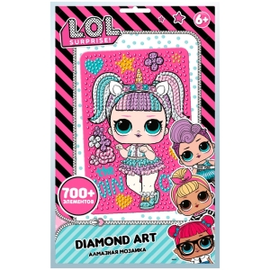 Алмазная мозаика LOL surprise "The Join Club", 10*15см