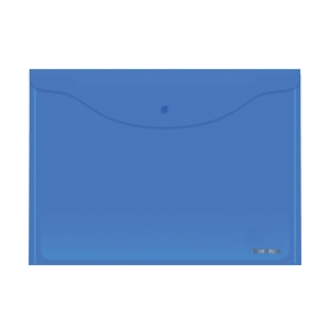 Папка-конверт на кнопке Berlingo, А3, 180мкм, синяя