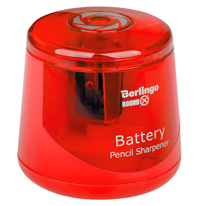 Точилка электрическая Berlingo Round X пластиковая с одним отверстием купить в художественном магазине ArtCraft.Space с доставкой по РФ и СНГ Точилка электрическая Berlingo Round X пластиковая с одним отверстием купить в художественном магазине ArtCraft.Space с доставкой по РФ и СНГ