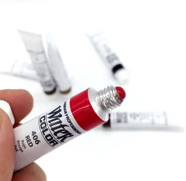 Краска акварельная SH WATER COLOR PRO туба 7,5мл №410 виридийский 7,5 мл  3шт/упак,