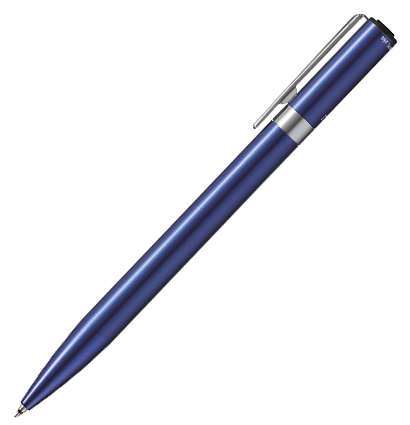 Ручка шариковая автоматическая Tombow ZOOM L105 City черная (корпус синий, линия 0.7мм)ПОД ЗАКАЗ,