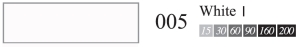 Пастель сухая мягкая профессиональная круглая Галерея цвет № 005 белый