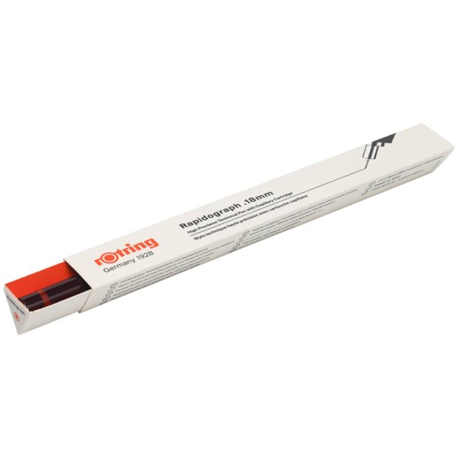 Рапидограф Rotring 0.18 мм пластиковый корпус с черными чернилами купить в магазине ArtCraft.Space Рапидограф Rotring 0.18 мм пластиковый корпус с черными чернилами купить в магазине ArtCraft.Space