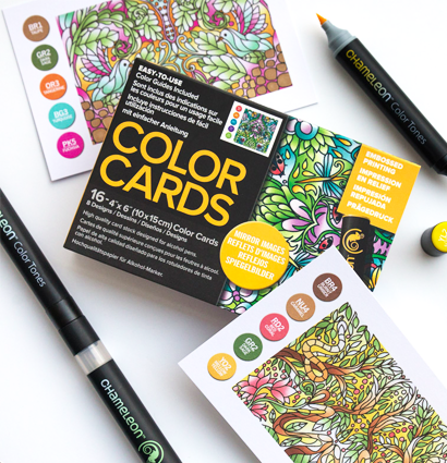 Рельефная цветовая карта (склейка) Chameleon Mirror Images / Зеркальные изображения