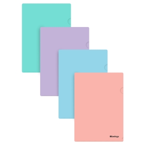 Папка-уголок Berlingo "Instinct", А4, 330мкм, ассорти Папка-уголок Berlingo "Instinct", А4, 330мкм, ассорти