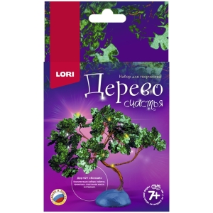 Набор для плетения из пайеток - Дерево счастья Lori "Бонсай"
