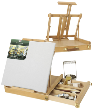 Этюдник настольный Гамма, 38*42*13 (65)см, бук Этюдник настольный Гамма, 38*42*13 (65)см, бук