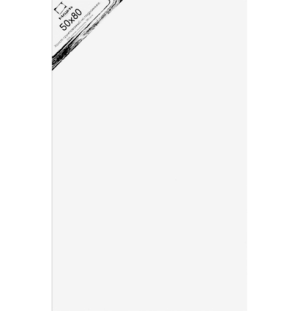 Холст на подрамнике Малевичъ, хлопок 280 гр, 50х80 см