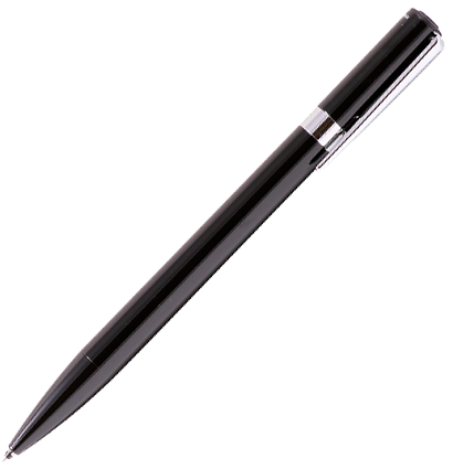 Ручка шариковая автоматическая Tombow ZOOM L105 City черная (корпус черный, линия 0.7мм)ПОД ЗАКАЗ,