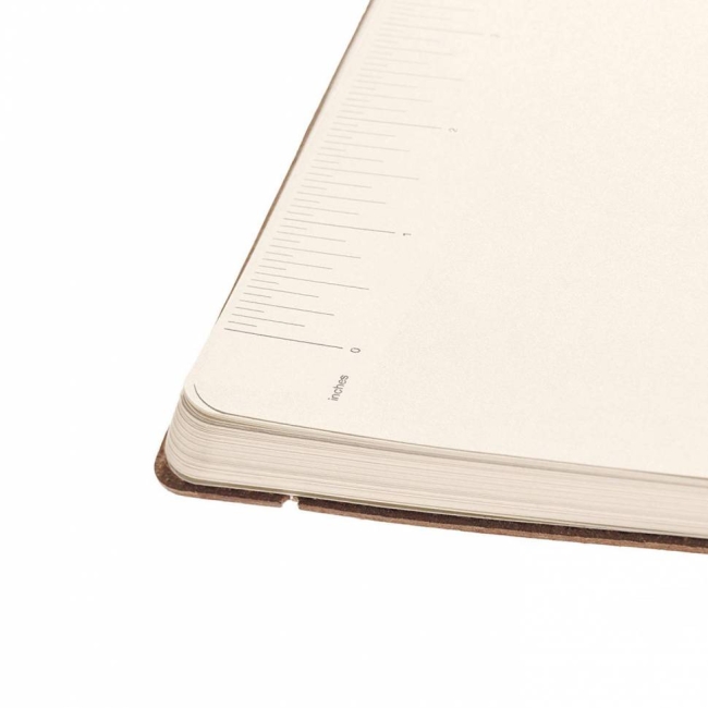 Блокнот SenseBook Red Rubber L на резинке с кожаной обложкой клетка А4 / 80 гм купить в магазине ArtCraft.Space с доставкой по всему миру