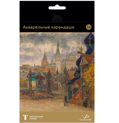 Карандаши акварельные "Васнецов" Extra Fine набор 36 цветов купить в художественном магазине ArtCraft.Space