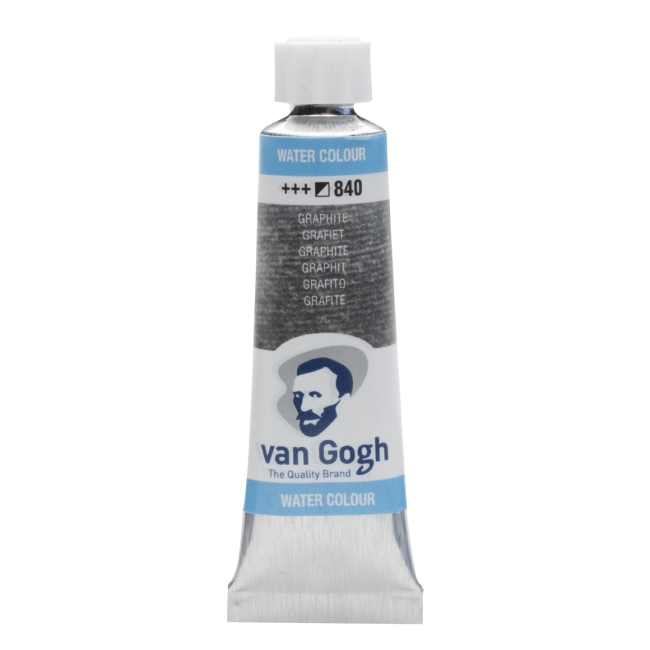 Краска акварельная Van Gogh туба 10мл №840 Графит