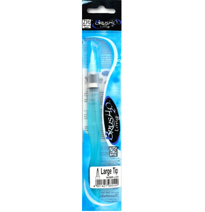 Кисть с резервуаром для воды ZIG Watercolor Sysem Brush H2O Large герметичная большое перо купить в художественном магазине ArtCraft.Space с доставкой по РФ и СНГ