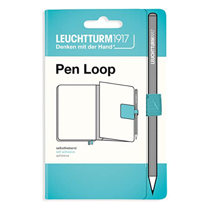 Петля самоклеящаяся Pen Loop для ручек на блокноты Leuchtturm1917 цвет Аквамарин