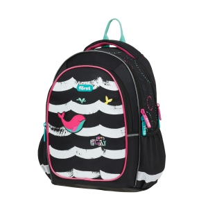 Рюкзак Forst F-Cute "Whale" 37*29*17см, 3 отделения, 2 кармана, эргономичная спинка