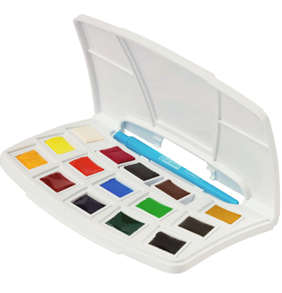 Акварель Art Creation Royal Talens набор 12+3 в пластиковом кейсе купить в художественном магазине ArtCraft.Space с доставкой