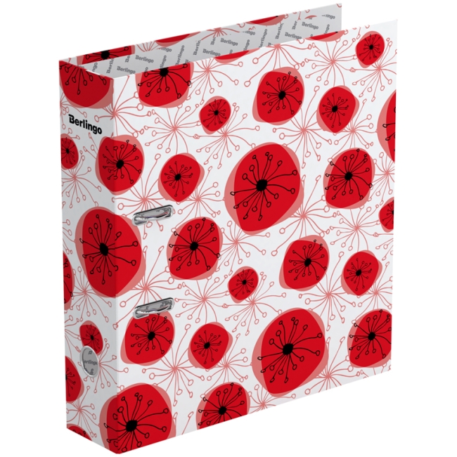 Папка-регистратор Berlingo "Hyper", 80мм, ламинированная, с рисунком