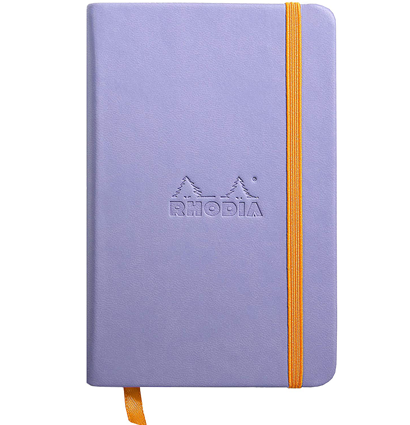 Блокнот Rhodiarama в линейку твердая обложка ирис А6 / 96 листов / 90 гм купить в художественном магазине ArtCraft.Space