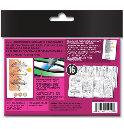 Рельефная цветовая карта (склейка) Chameleon Sweet Treats / Сладости