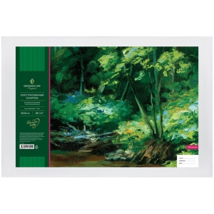 Холст на картоне Greenwich Line, 40*60см, 100% хлопок, 280г/м2, мелкое зерно