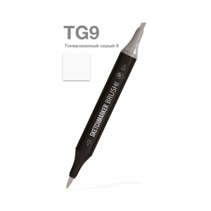 Маркер SKETCHMARKER Brush двухсторонний на спирт.основе цв.TG9 Тонированный серый 9 Маркер SKETCHMARKER Brush двухсторонний на спирт.основе цв.TG9 Тонированный серый 9